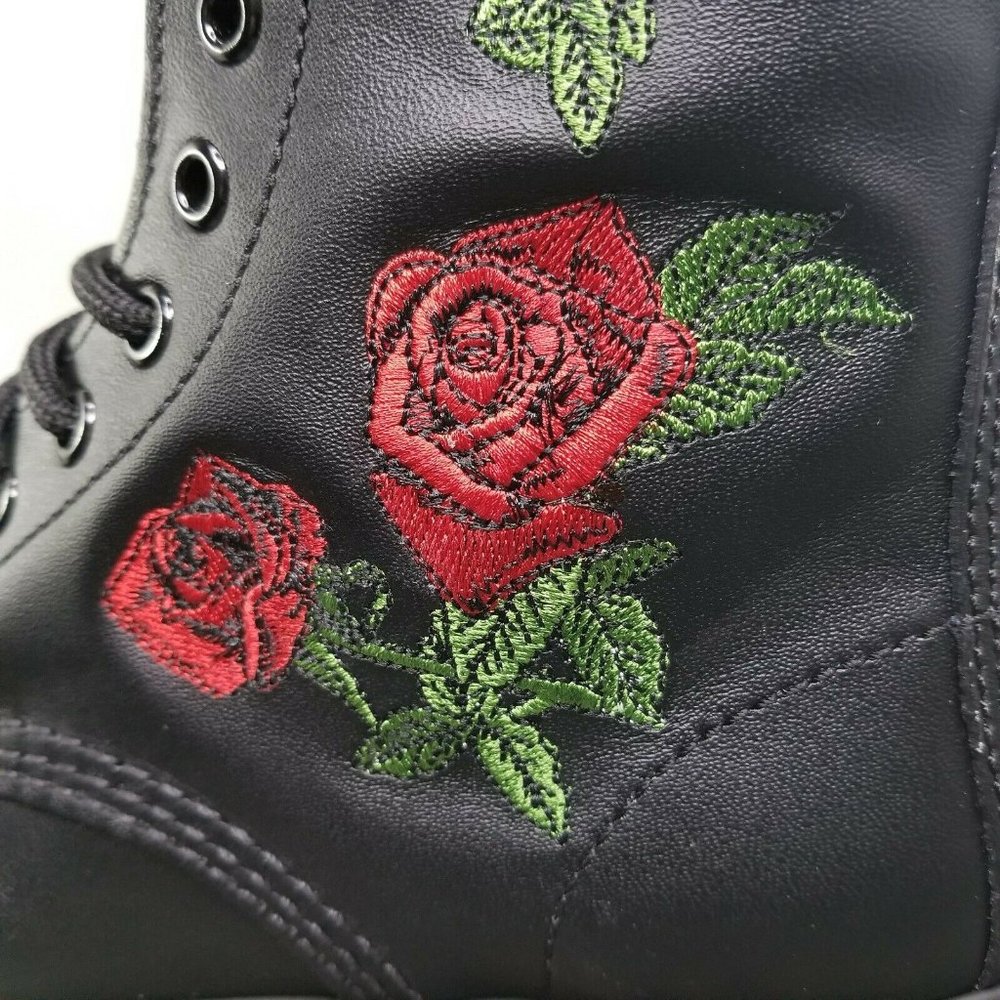 Dr Martens Vonda 14-Eye Combat Boots Womens 6 - Picture 6 of 7